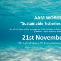 AAM WORKSHOP 3 “Sustainable fisheries management”